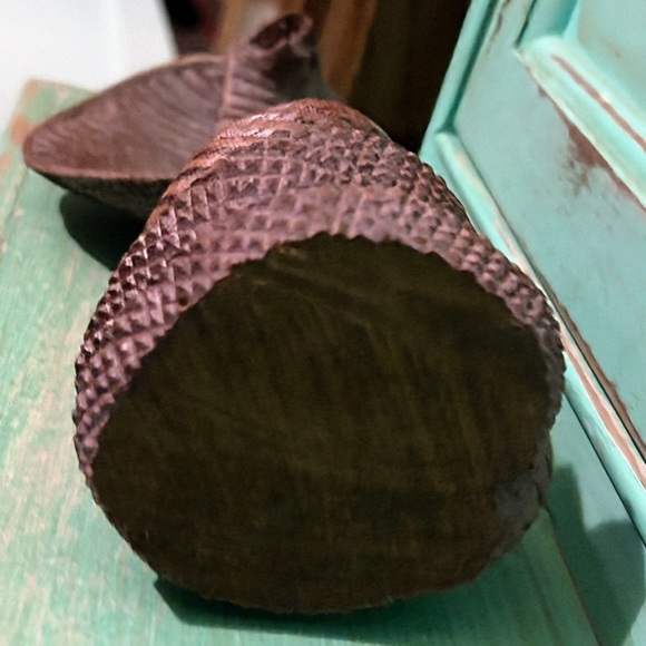 Vintage Set Of 4 Hand Carved Wood Cobras  Statuettes King Cobras Large Small - Picture 16 of 16